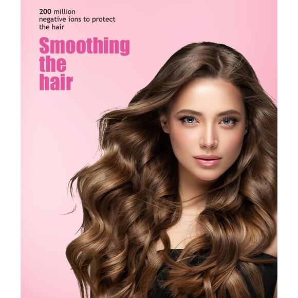 NWT Hair High Speed Brushless Motor 1600W Negative Ionic Low Noise Blow Dryer - Picture 5 of 7